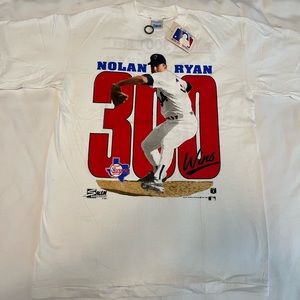 Vintage Nolan Ryan Red Sox t shirt 1984 size large